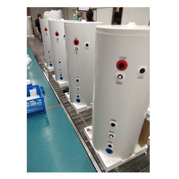 Xử lý nước bằng thép không gỉ Bể chứa nước cách nhiệt Bể chứa hóa chất 