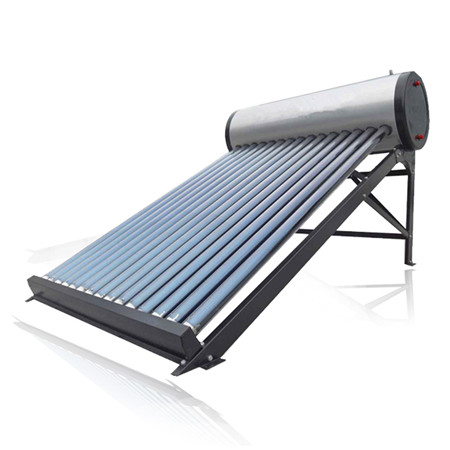 Hệ thống máy nước nóng năng lượng mặt trời có áp suất chia tách Bao gồm bộ thu năng lượng mặt trời dạng tấm phẳng, bể chứa nước nóng thẳng đứng, trạm bơm và bình mở rộng