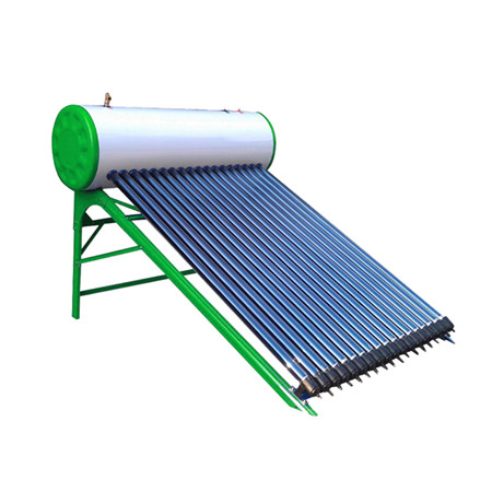 Bộ thu năng lượng mặt trời dạng ống không áp suất cho dự án nước nóng