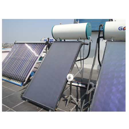 Máy nước nóng năng lượng mặt trời có áp suất 200 lít, Máy nước nóng năng lượng mặt trời trên mái nhà