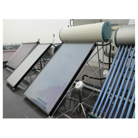 Máy nước nóng năng lượng mặt trời áp suất thấp trên mái nhà
